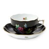 ヘレンド 黒いヴィクトリア VE-FN 20724-0-00 ティーカップ＆ソーサー 200ml