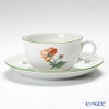 アウガルテン（AUGARTEN） ウィンナーフラワー（5089A） ポピー ティーカップ＆ソーサー（S） 200ml（001）