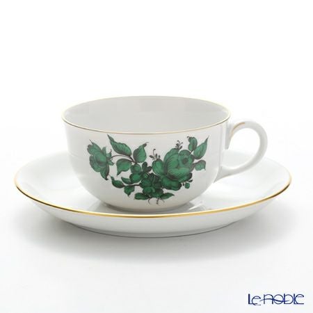 アウガルテン（AUGARTEN） マリアテレジア（5098A） バラ ティーカップ＆ソーサー 200ml（001シューベルトシェイプ）