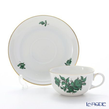 アウガルテン（AUGARTEN） マリアテレジア（5098A） バラ ティーカップ＆ソーサー 200ml（001シューベルトシェイプ）