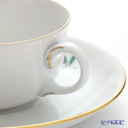 アウガルテン（AUGARTEN） マリアテレジア（5098A） バラ ティーカップ＆ソーサー 200ml（001シューベルトシェイプ）