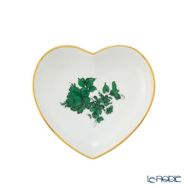 アウガルテン（AUGARTEN） マリアテレジア（5098A） バラ ハートディッシュ 10cm（862）