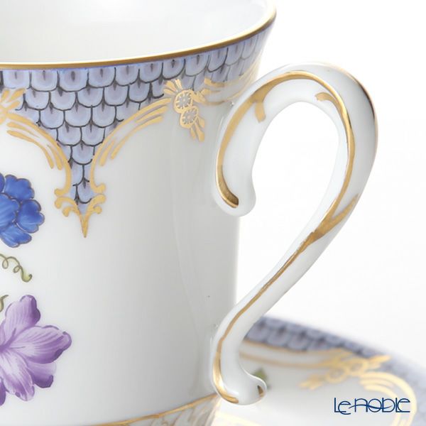 ヘレンド LILLY 04941-0-00 モカカップ＆ソーサー