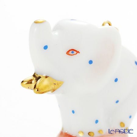 ヘレンド ペンダントトップ C-B 05292-0-47 エレファント ブルー