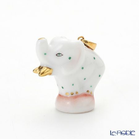 ヘレンド ペンダントトップ C-V 05292-0-47 エレファント グリーン