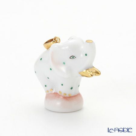 ヘレンド ペンダントトップ C-V 05292-0-47 エレファント グリーン