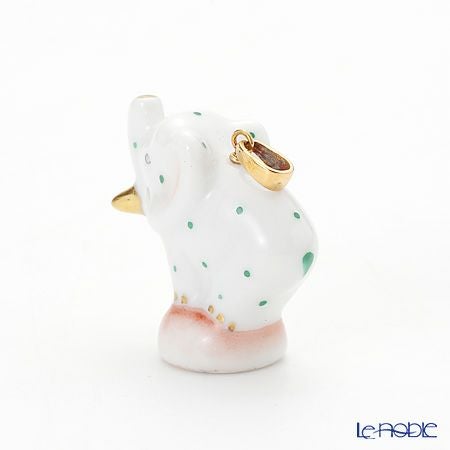 ヘレンド ペンダントトップ C-V 05292-0-47 エレファント グリーン