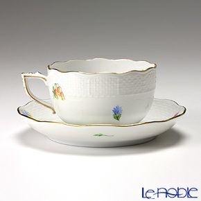 ヘレンド キティ KY-5（ブラック） 00724-0-00／724 ティーカップ＆ソーサー 200ml