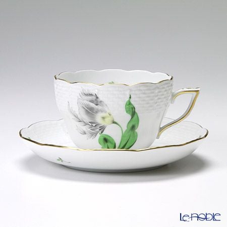 ヘレンド キティ KY-5（ブラック） 00730-0-00 ティーカップ＆ソーサー（兼用） 200ml