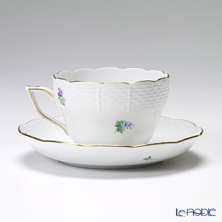 ヘレンド キティ KY-5（ブラック） 00730-0-00 ティーカップ＆ソーサー（兼用） 200ml