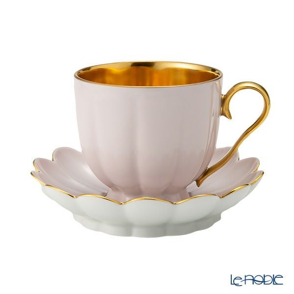 アウガルテン（AUGARTEN） メロン ライトピンク＆ゴールド（6925CR） コーヒーカップ＆ソーサー（015）