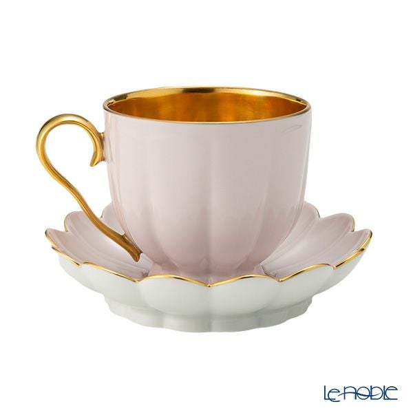 アウガルテン（AUGARTEN） メロン ライトピンク＆ゴールド（6925CR） コーヒーカップ＆ソーサー（015）