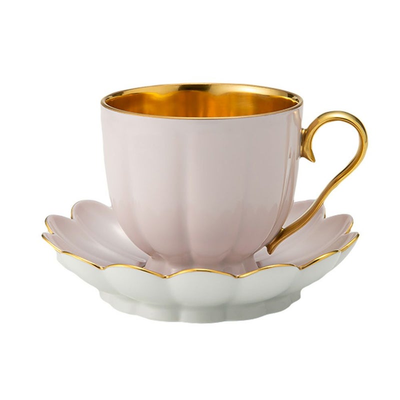 アウガルテン（AUGARTEN） メロン ライトピンク＆ゴールド（6925CR） コーヒーカップ＆ソーサー（015）