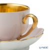 アウガルテン（AUGARTEN） メロン ライトピンク＆ゴールド（6925CR） モカカップ＆ソーサー（015）