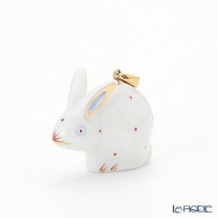 ヘレンド ペンダントトップ C-R 05339-0-47 ラビット レッド