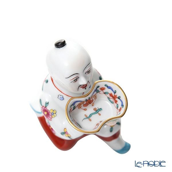 ヘレンド シノワズリ （中国趣味）ヘレンド人形 C オキュウジサン／お給仕 マンダリン（S）12cm 05652-0-00