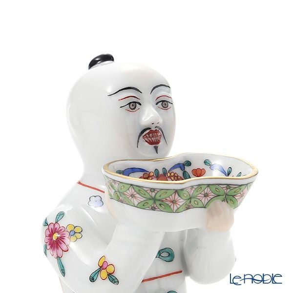 ヘレンド シノワズリ （中国趣味）ヘレンド人形 C オキュウジサン／お給仕 マンダリン（S）12cm 05652-0-00