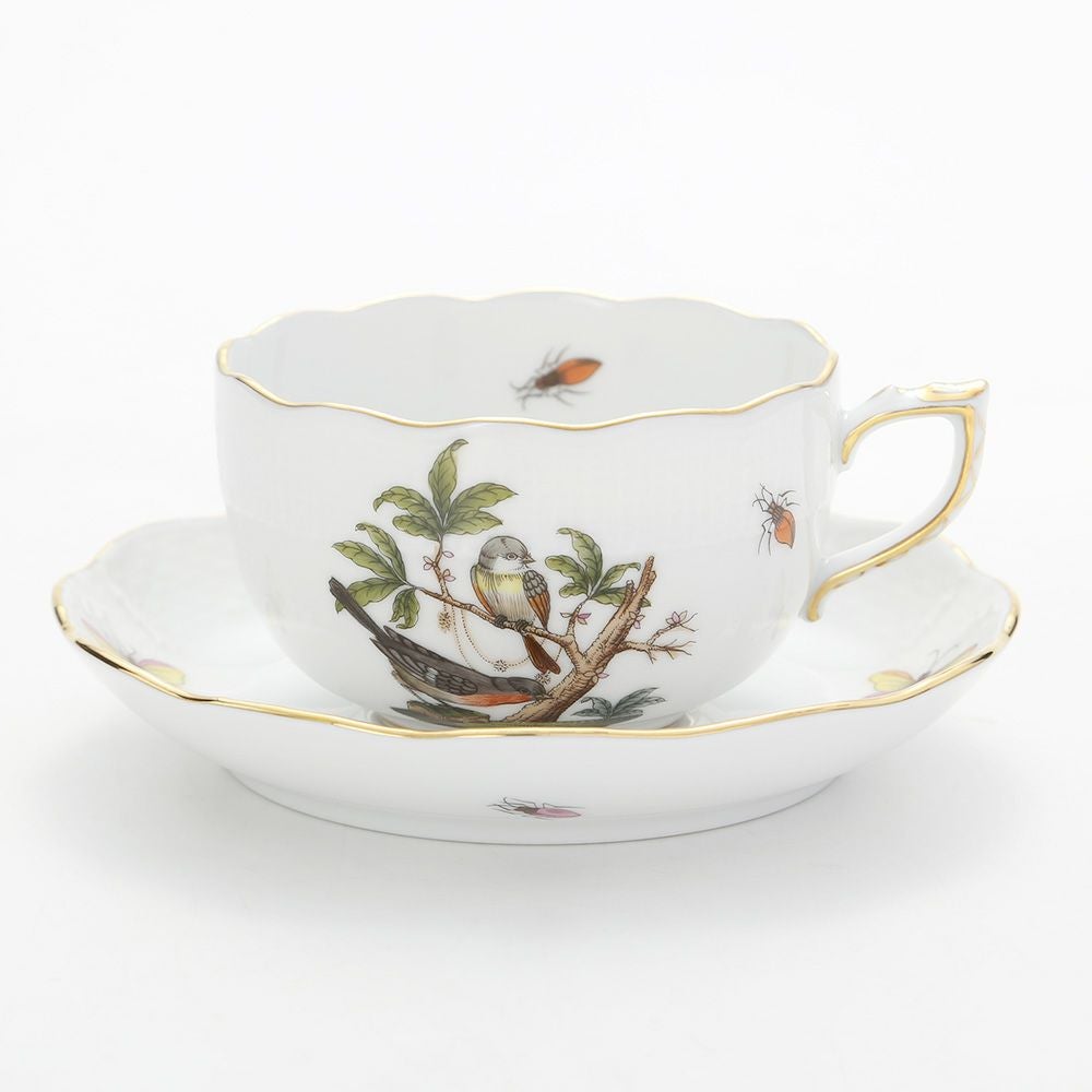 ヘレンド (HEREND) ロスチャイルドバード RO-2 00724-0-00 ティーカップ＆ソーサー 200ml