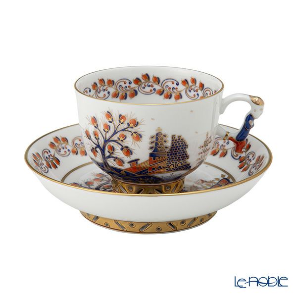 ヘレンド (HEREND) シノワズリ（中国趣味）ミラマーレ MRT（MR） 03364-0-21 マンダリン ラージカップ＆ソーサー