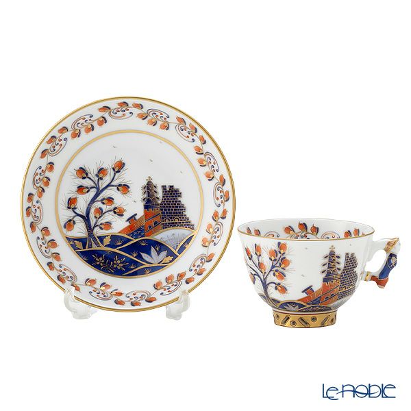 ヘレンド シノワズリ（中国趣味） ミラマーレ MRT（MR） 03371-021／3371 マンダリン スモールカップ＆ソーサー