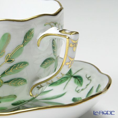 ヘレンド 東方の楽園 グリーン ZOVA 00724-0-00 ティーカップ＆ソーサー 200ml
