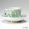 ヘレンド (HEREND) シノワズリ（中国趣味）東方の楽園 グリーン ZOVA 03364-0-21 マンダリン ラージカップ＆ソーサー