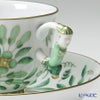ヘレンド (HEREND) シノワズリ（中国趣味）東方の楽園 グリーン ZOVA 03364-0-21 マンダリン ラージカップ＆ソーサー