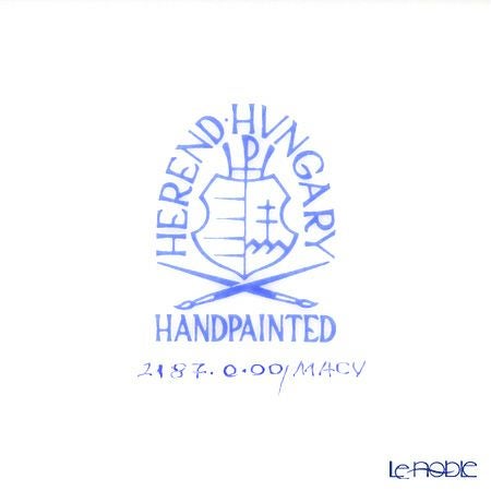 ヘレンド マカオグリーン MACV 02187-0-00 スクエアボウル 14cm