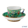 ヘレンド (HEREND) シノワズリ（中国趣味）マカオグリーン MACV 03364-0-21／3364 マンダリン ラージカップ＆ソーサー