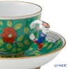 ヘレンド (HEREND) シノワズリ（中国趣味）マカオグリーン MACV 03364-0-21／3364 マンダリン ラージカップ＆ソーサー
