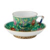 ヘレンド (HEREND) シノワズリ（中国趣味）マカオグリーン MACV 03364-0-21／3364 マンダリン ラージカップ＆ソーサー