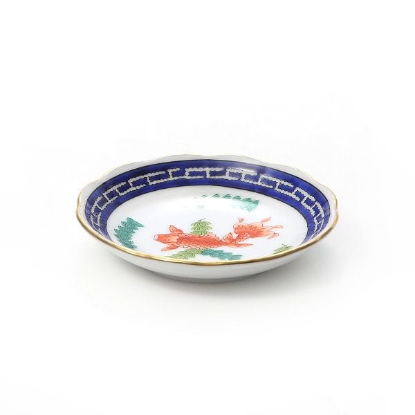 ヘレンド シノワズリ（中国趣味） ポワッソン 00335-0-00 スモールディッシュ 8.5cm