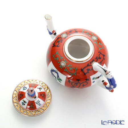 ヘレンド シノワズリ（中国趣味） ゲデレ G 03305-0-21 ミニティーポット（マンダリン） 350ml