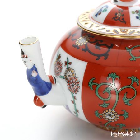 ヘレンド シノワズリ（中国趣味） ゲデレ G 03305-0-21 ミニティーポット（マンダリン） 350ml