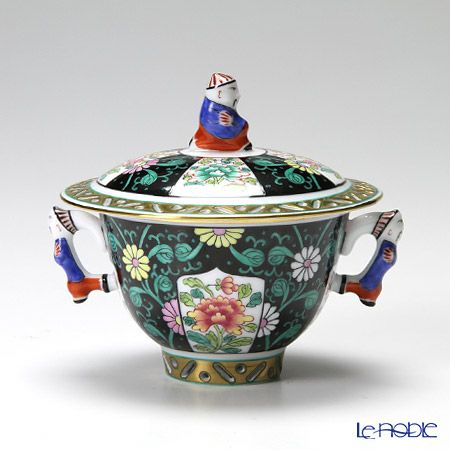 ヘレンド (HEREND) シノワズリ（中国趣味） 西安の黒 SN 03355-0-21