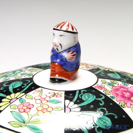 ヘレンド シノワズリ（中国趣味） 西安の黒 SN 03355-0-21／3355 シュガーポット 100ml（マンダリン）