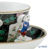 ヘレンド (HEREND) シノワズリ（中国趣味） 西安の黒 SN 03371-0-21／3371 マンダリン スモールカップ＆ソーサー