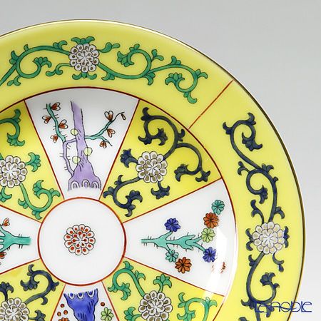 ヘレンド (HEREND) シノワズリ（中国趣味） 西安の黄 SJ 02512-0-00 プレート 12.5cm