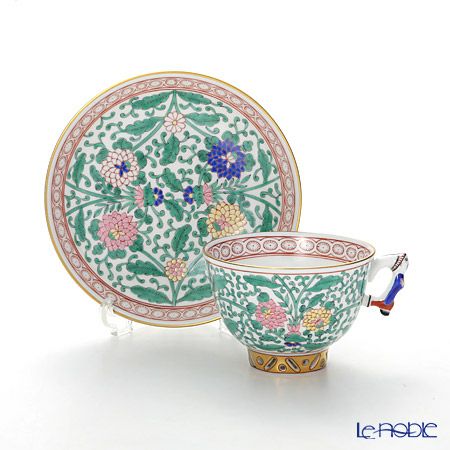 ヘレンド シノワズリ（中国趣味） トゥッピーニの薔薇 03371-0-00 スモールカップ＆ソーサー