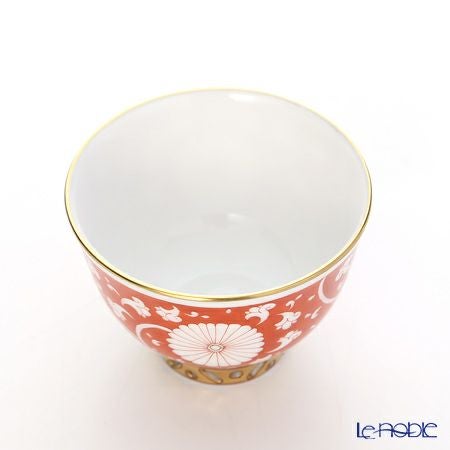 ヘレンド 赤地菊 CHRY 03375-0-00／3375 ティーボウル