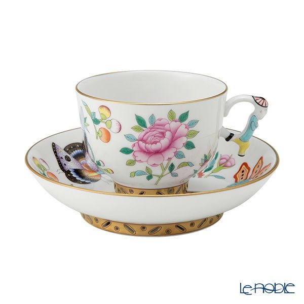 ヘレンド (HEREND) シノワズリ（中国趣味）SP225 03364-0-21 マンダリン ラージカップ＆ソーサー