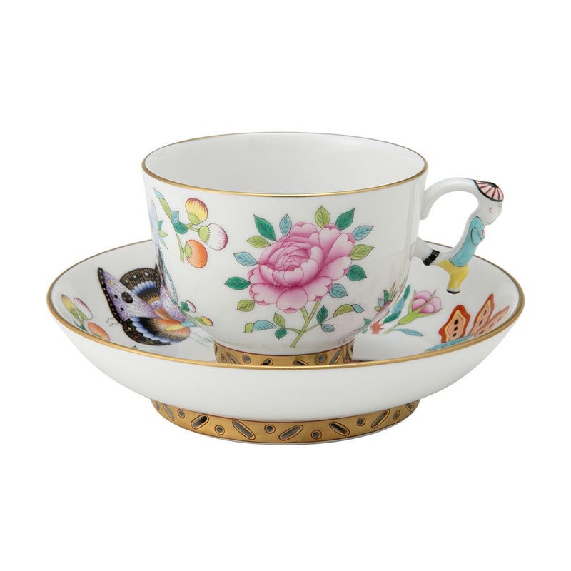 ヘレンド (HEREND) シノワズリ（中国趣味）SP225 03364-0-21 マンダリン ラージカップ＆ソーサー