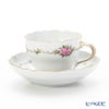 マイセン（Meissen） フラワーガーランド（ローズ） 22910／00582 コーヒーカップ＆ソーサー 200ml