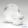 マイセン（Meissen） フラワーガーランド（スミレ） 229310／00582 コーヒーカップ＆ソーサー 200ml