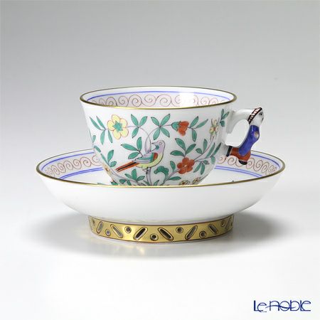 ヘレンド シノワズリ（中国趣味） 中国の鳥 OC 03371-0-21 マンダリン スモールカップ＆ソーサー
