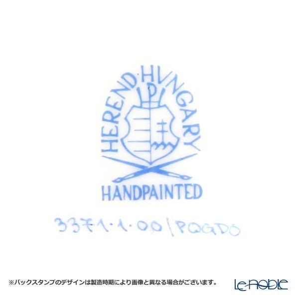 ヘレンド (HEREND) シノワズリ（中国趣味） ポワッソン（赤） 03371-0-21 マンダリン スモールカップ＆ソーサー