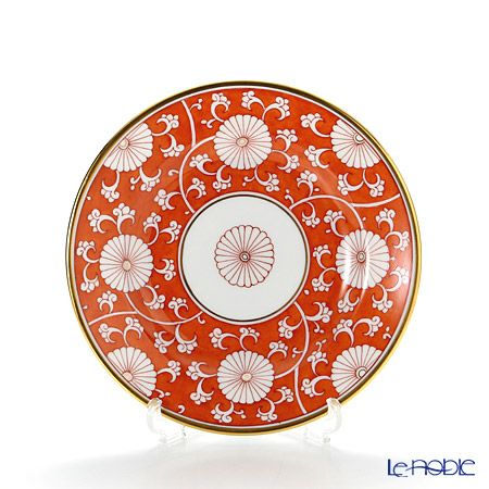 ヘレンド 赤地菊 CHRY 02512-0-00 プレート 12.5cm