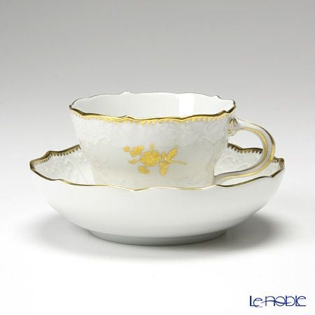 マイセン（Meissen） 金色の花 233823／03582 コーヒーカップ＆ソーサー 200ml