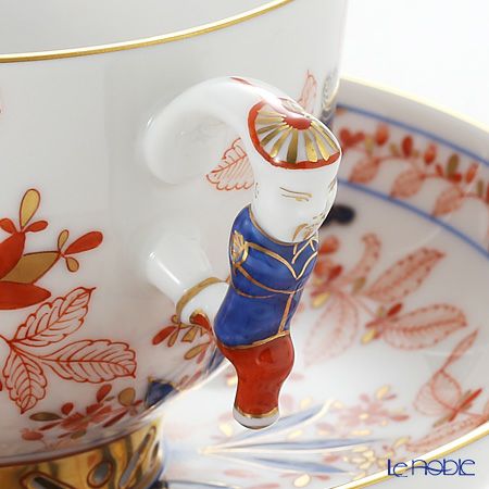 ヘレンド (HEREND) シノワズリ（中国趣味）カントン CANTON 03364-0-21 マンダリン ラージカップ＆ソーサー