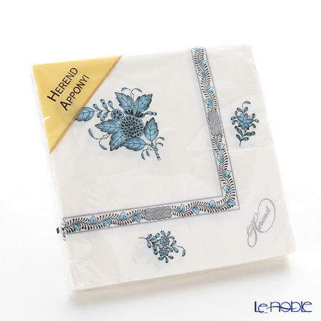 ヘレンド アポニーターコイズ ペーパーナプキン 20枚セット